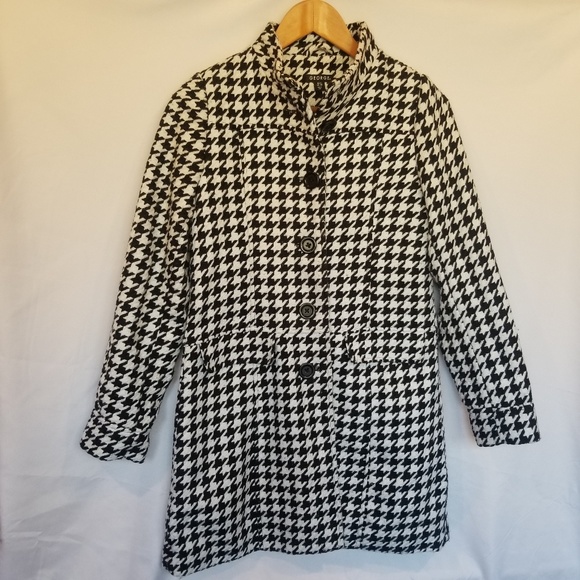 George | Jackets & Coats | George Girls Houndstooth Winter Coat | Poshmark